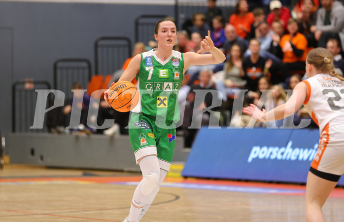 Basketball Damen Superliga 2023/24, Playoff, Semifinale Spiel 3 BK Duchess Klosterneuburg vs. UBSC Graz


