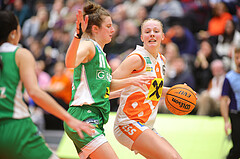 Basketball Damen Superliga 2023/24, Playoff, Semifinale Spiel 3 BK Duchess Klosterneuburg vs. UBSC Graz


