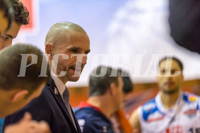 Basketball, ABL 2017/18, Grunddurchgang 7.Runde, Kapfenberg Bulls, Oberwart Gunners, Michael Schrittwieser (Coach)