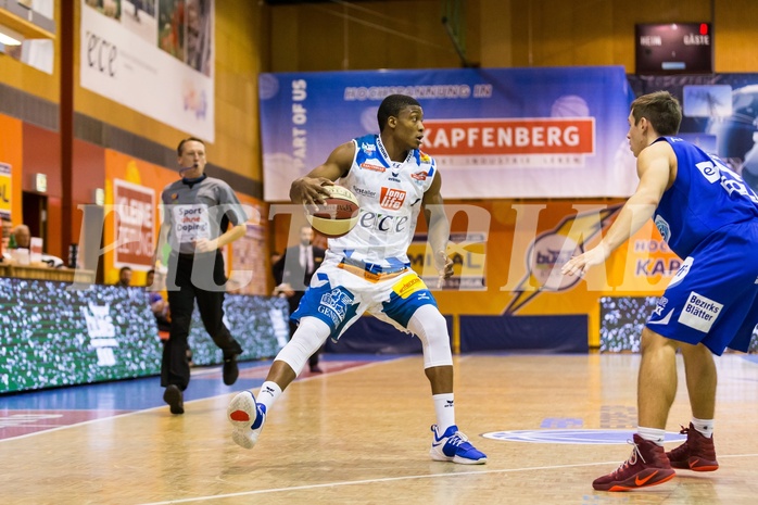 Basketball, ABL 2017/18, Grunddurchgang 7.Runde, Kapfenberg Bulls, Oberwart Gunners, Kareem Jamar (4)