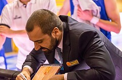 Basketball, ABL 2017/18, Grunddurchgang 7.Runde, Kapfenberg Bulls, Oberwart Gunners, Lluis Pino Vera (Coach)