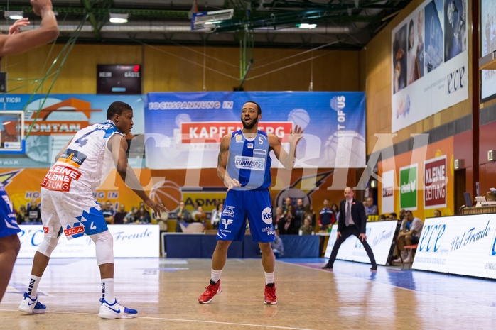 Basketball, ABL 2017/18, Grunddurchgang 7.Runde, Kapfenberg Bulls, Oberwart Gunners, Louis Dabney Jr. (5)