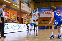 Basketball, ABL 2017/18, Grunddurchgang 7.Runde, Kapfenberg Bulls, Oberwart Gunners, Kareem Jamar (4)