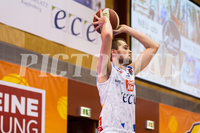 Basketball, ABL 2017/18, Grunddurchgang 7.Runde, Kapfenberg Bulls, Oberwart Gunners, Ian Moschik (10)