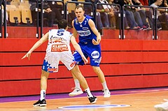 Basketball, ABL 2017/18, Grunddurchgang 7.Runde, Kapfenberg Bulls, Oberwart Gunners, Sebastian Käferle (7)