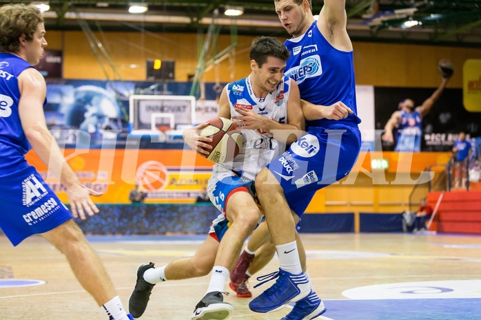 Basketball, ABL 2017/18, Grunddurchgang 7.Runde, Kapfenberg Bulls, Oberwart Gunners, Bogic Vujosevic (5)