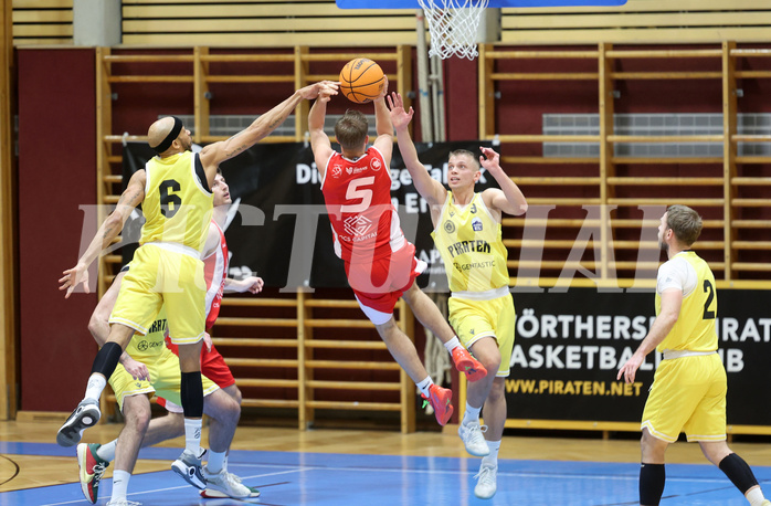 Basketball Zweite Liga 2024/25, Grunddurchgang 16.Runde Wörthersee Piraten vs. Upper Austrian Ballers


