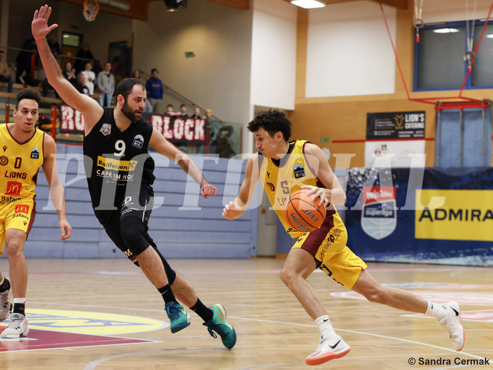 Basketball Zweite Liga 2024/25, Grunddurchgang 14.Runde Traiskirchen Lions NextGen vs. Mattersburg Rocks



