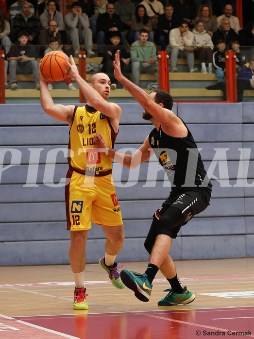 Basketball Zweite Liga 2024/25, Grunddurchgang 14.Runde Traiskirchen Lions NextGen vs. Mattersburg Rocks


