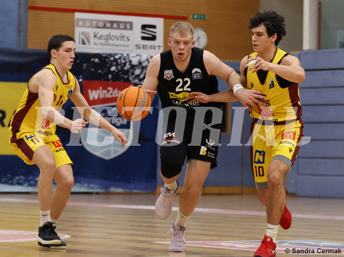 Basketball Zweite Liga 2024/25, Grunddurchgang 14.Runde Traiskirchen Lions NextGen vs. Mattersburg Rocks


