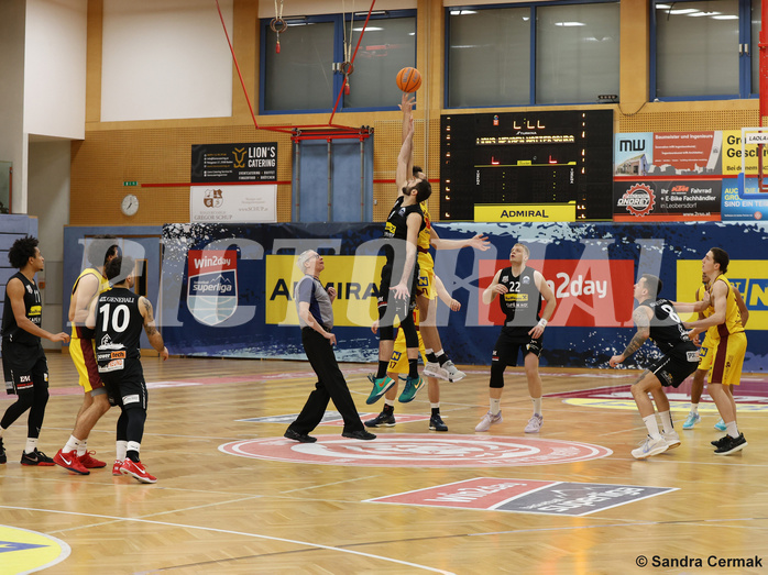 Basketball Zweite Liga 2024/25, Grunddurchgang 14.Runde Traiskirchen Lions NextGen vs. Mattersburg Rocks


