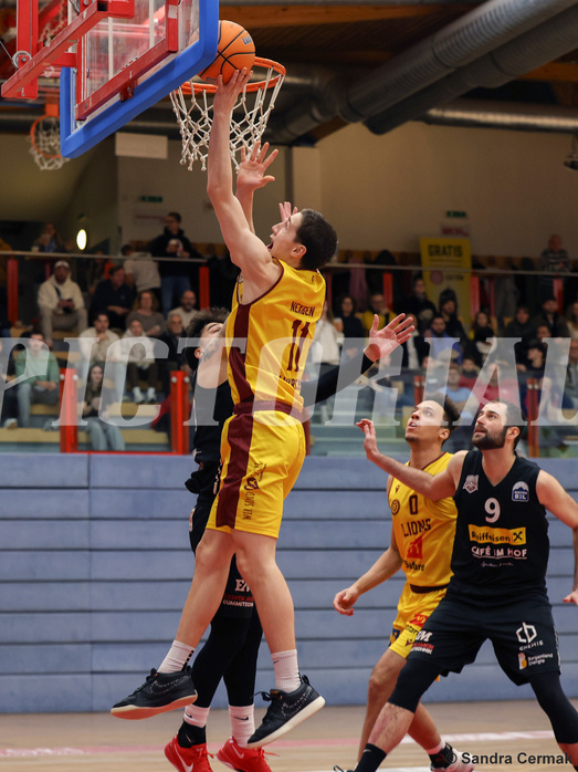 Basketball Zweite Liga 2024/25, Grunddurchgang 14.Runde Traiskirchen Lions NextGen vs. Mattersburg Rocks


