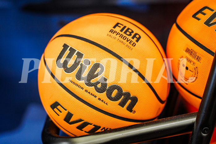 Basketball, win2day Basketball Superliga 2023/24, Grunddurchgang 1.Runde, Traiskirchen Lions, Fürstenfeld Panthers, #featured #spielball #wilson