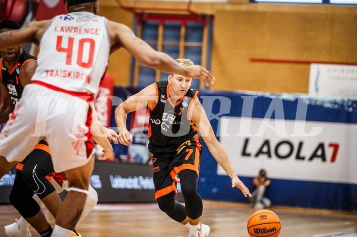 Basketball, win2day Basketball Superliga 2023/24, Grunddurchgang 1.Runde, Traiskirchen Lions, Fürstenfeld Panthers, Georg Wolf (7)