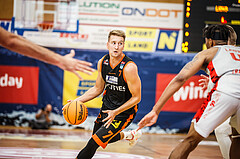 Basketball, win2day Basketball Superliga 2023/24, Grunddurchgang 1.Runde, Traiskirchen Lions, Fürstenfeld Panthers, Georg Wolf (7)