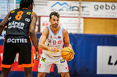 Basketball, win2day Basketball Superliga 2023/24, Grunddurchgang 1.Runde, Traiskirchen Lions, Fürstenfeld Panthers, Fabricio Vay (11)