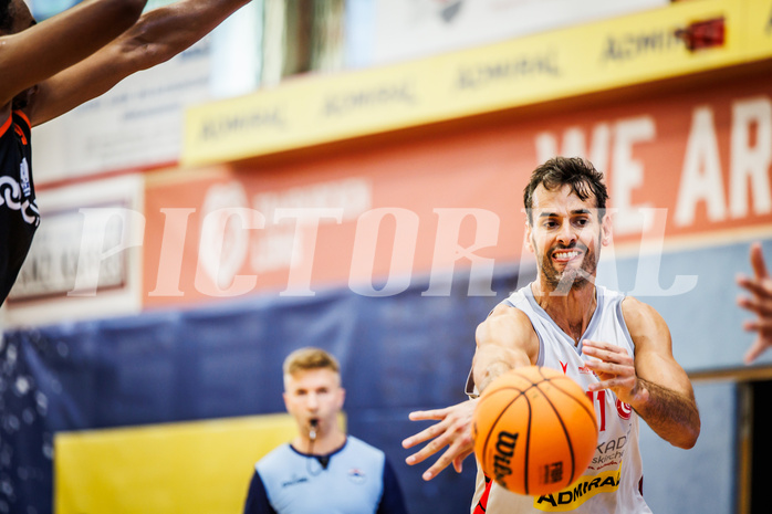 Basketball, win2day Basketball Superliga 2023/24, Grunddurchgang 1.Runde, Traiskirchen Lions, Fürstenfeld Panthers, Fabricio Vay (11)