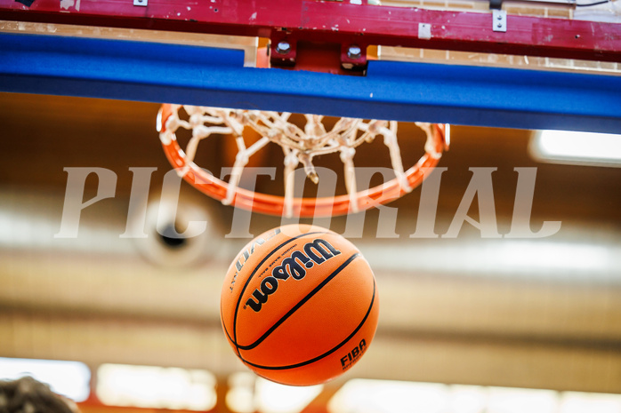 Basketball, win2day Basketball Superliga 2023/24, Grunddurchgang 1.Runde, Traiskirchen Lions, Fürstenfeld Panthers, #featured #spielball #wilson