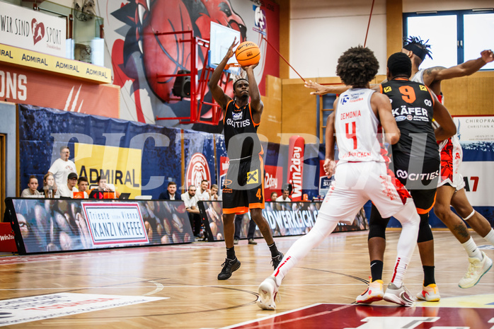 Basketball, win2day Basketball Superliga 2023/24, Grunddurchgang 1.Runde, Traiskirchen Lions, Fürstenfeld Panthers, #p4#
