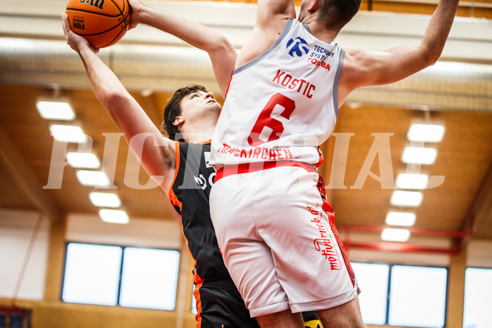 Basketball, win2day Basketball Superliga 2023/24, Grunddurchgang 1.Runde, Traiskirchen Lions, Fürstenfeld Panthers, Milan Dokmanovic (12)