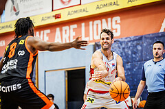 Basketball, win2day Basketball Superliga 2023/24, Grunddurchgang 1.Runde, Traiskirchen Lions, Fürstenfeld Panthers, Fabricio Vay (11)
