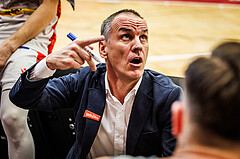 Basketball, win2day Basketball Superliga 2023/24, Grunddurchgang 1.Runde, Traiskirchen Lions, Fürstenfeld Panthers, Radomir Mijanovic (Head Coach)