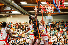 Basketball, win2day Basketball Superliga 2023/24, Grunddurchgang 1.Runde, Traiskirchen Lions, Fürstenfeld Panthers, 
