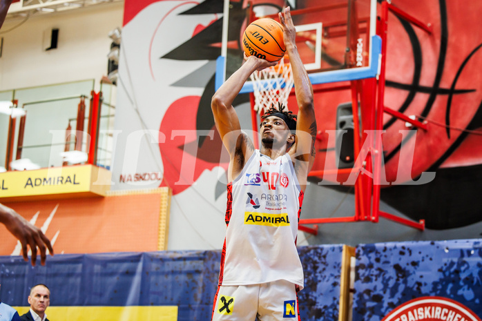 Basketball, win2day Basketball Superliga 2023/24, Grunddurchgang 1.Runde, Traiskirchen Lions, Fürstenfeld Panthers, Jaquan Lawrence (40)