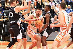 Basketball Superliga 2023/24, Playoff, Viertelfinale Spiel 3 Klosterneuburg Dukes vs. Kapfenberg Bulls


