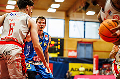 Basketball, win2day Basketball Superliga 2023/24, Viertelfinale Spiel 3, Traiskirchen Lions, SKN St.Pölten, #Roman Jagsch (9)