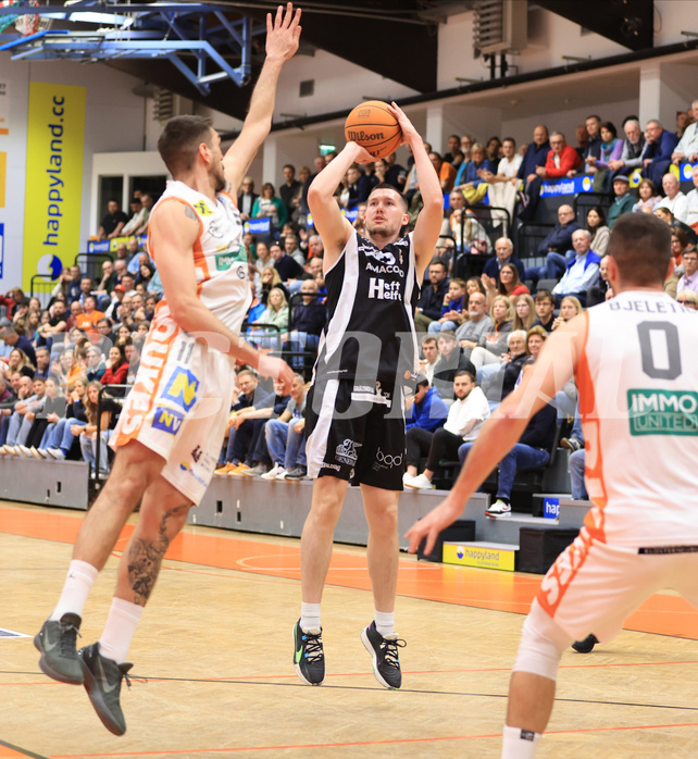 Basketball Superliga 2023/24, Playoff, Viertelfinale Spiel 3 Klosterneuburg Dukes vs. Kapfenberg Bulls


