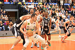 Basketball Superliga 2023/24, Playoff, Viertelfinale Spiel 3 Klosterneuburg Dukes vs. Kapfenberg Bulls


