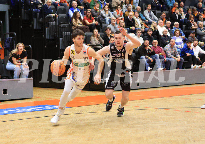 Basketball Superliga 2023/24, Playoff, Viertelfinale Spiel 3 Klosterneuburg Dukes vs. Kapfenberg Bulls


