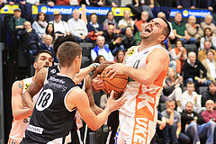 Basketball Superliga 2023/24, Playoff, Viertelfinale Spiel 3 Klosterneuburg Dukes vs. Kapfenberg Bulls


