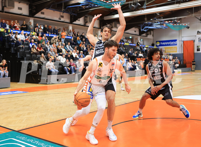 Basketball Superliga 2023/24, Playoff, Viertelfinale Spiel 3 Klosterneuburg Dukes vs. Kapfenberg Bulls


