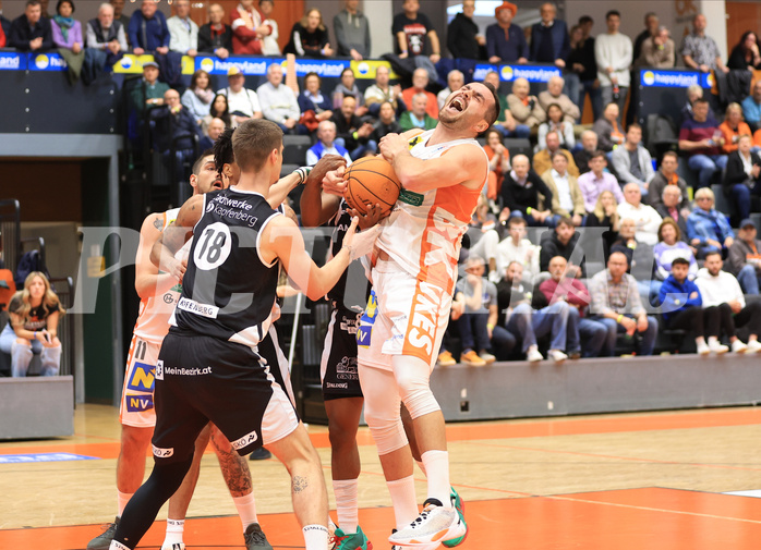 Basketball Superliga 2023/24, Playoff, Viertelfinale Spiel 3 Klosterneuburg Dukes vs. Kapfenberg Bulls


