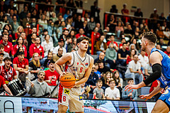 Basketball, win2day Basketball Superliga 2023/24, Viertelfinale Spiel 3, Traiskirchen Lions, SKN St.Pölten, Aleksej Kostic (6)