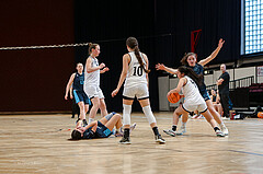 15.02.2025 Österreichischer Basketballverband 2024/25, SLWU19, Basket Flames UNION vs. Vienna Timberwolves