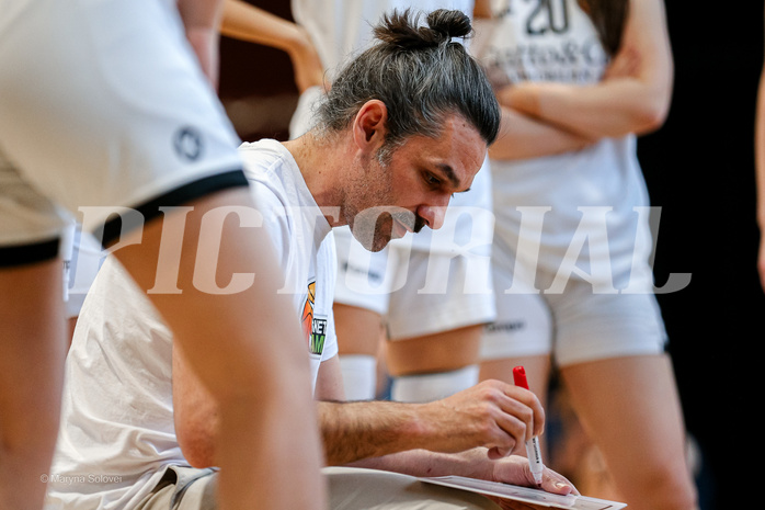 15.02.2025 Österreichischer Basketballverband 2024/25, SLWU19, Basket Flames UNION vs. Vienna Timberwolves