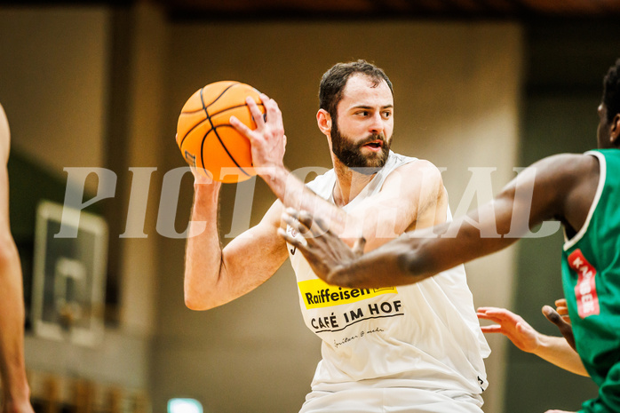 Basketball, Basketball Zweite Liga 2024/25, Grunddurchgang 19.Runde, Mattersburg Rocks, Future Team Steiermark, Tobias Winkler (9)