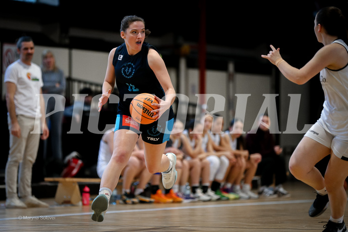 15.02.2025 Österreichischer Basketballverband 2024/25, SLWU19, Basket Flames UNION vs. Vienna Timberwolves