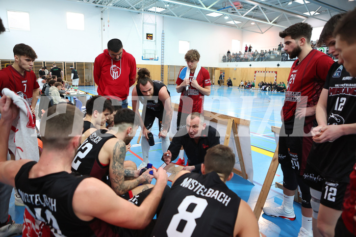 Basketball Zweite Liga 2024/25, Grunddurchgang 19.Runde Union Deutsch Wagram Aligators vs. Mistelbach Mustangs


