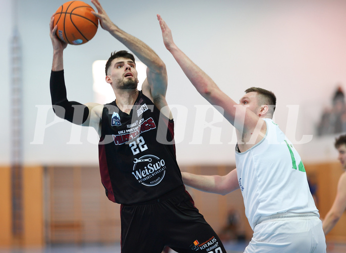 Basketball Zweite Liga 2024/25, Grunddurchgang 19.Runde Union Deutsch Wagram Aligators vs. Mistelbach Mustangs


