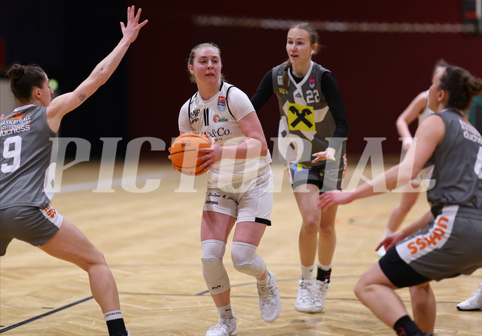 Basketball Damen Superliga 2023/24, Grunddurchgang, 13 Runde Basket Flames vs. Duchess Klosterneuburg



