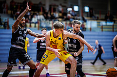 Basketball, Basketball Zweite Liga 2024/25, Grunddurchgang 19.Runde, Traiskirchen Lions NexGen, Wörthersee Piraten, Shawn L. Ray (6), Erik Dietz (15)