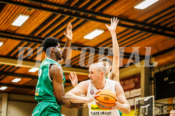 Basketball, Basketball Zweite Liga 2024/25, Grunddurchgang 19.Runde, Mattersburg Rocks, Future Team Steiermark, Corey Hallett (13)