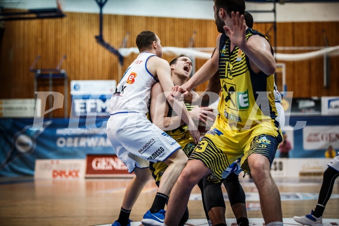 Basketball, ABL 2018/19, Grunddurchgang 27.Runde, Oberwart Gunners, BC Vienna, Anton Maresch (8)