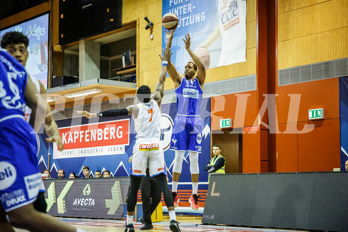 Basketball, Basketball Austria Cup, Achtelfinale, Kapfenberg Bulls, Oberwart Gunners, Orion Outerbridge (8)