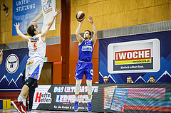 Basketball, Basketball Austria Cup, Achtelfinale, Kapfenberg Bulls, Oberwart Gunners, Andrius Mikutis (5)