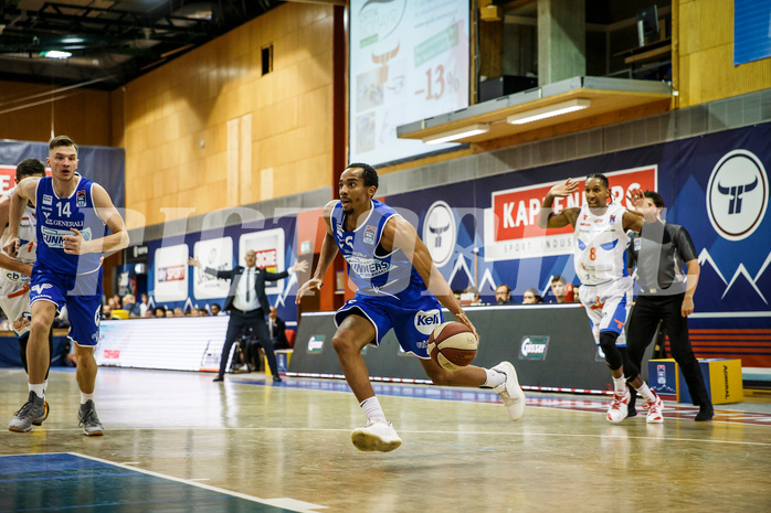 Basketball, Basketball Austria Cup, Achtelfinale, Kapfenberg Bulls, Oberwart Gunners, Lawrence Alexander (6)
